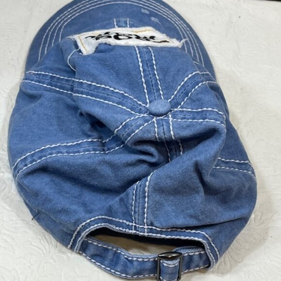 Dog Mom Embroidered Distressed Wash Cotton Hat Cap Adjustable Classic - Picture 7 of 12